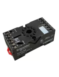 Schneider ruzc3m base with mixed contacts (cylindrical)